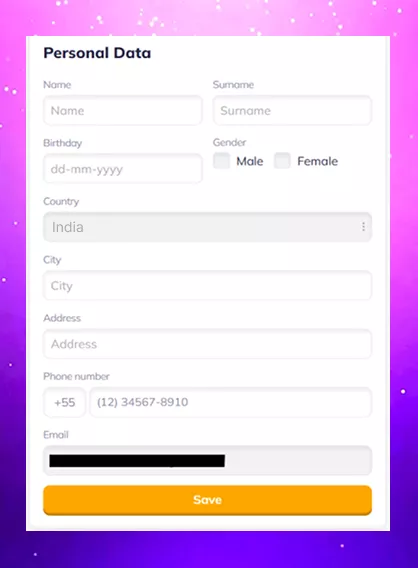 verification Instantly at Valor Casino